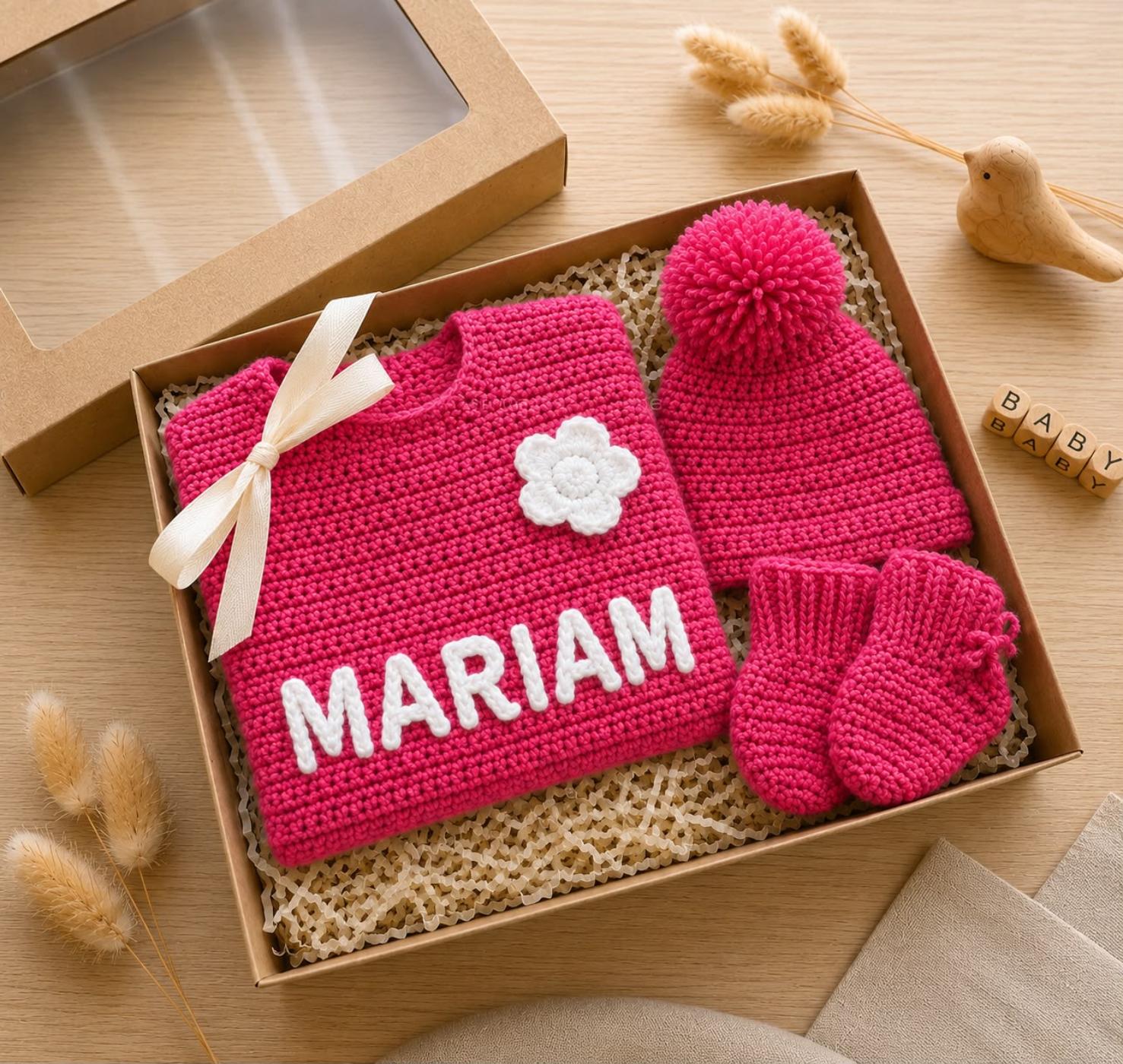Crochet Name Set