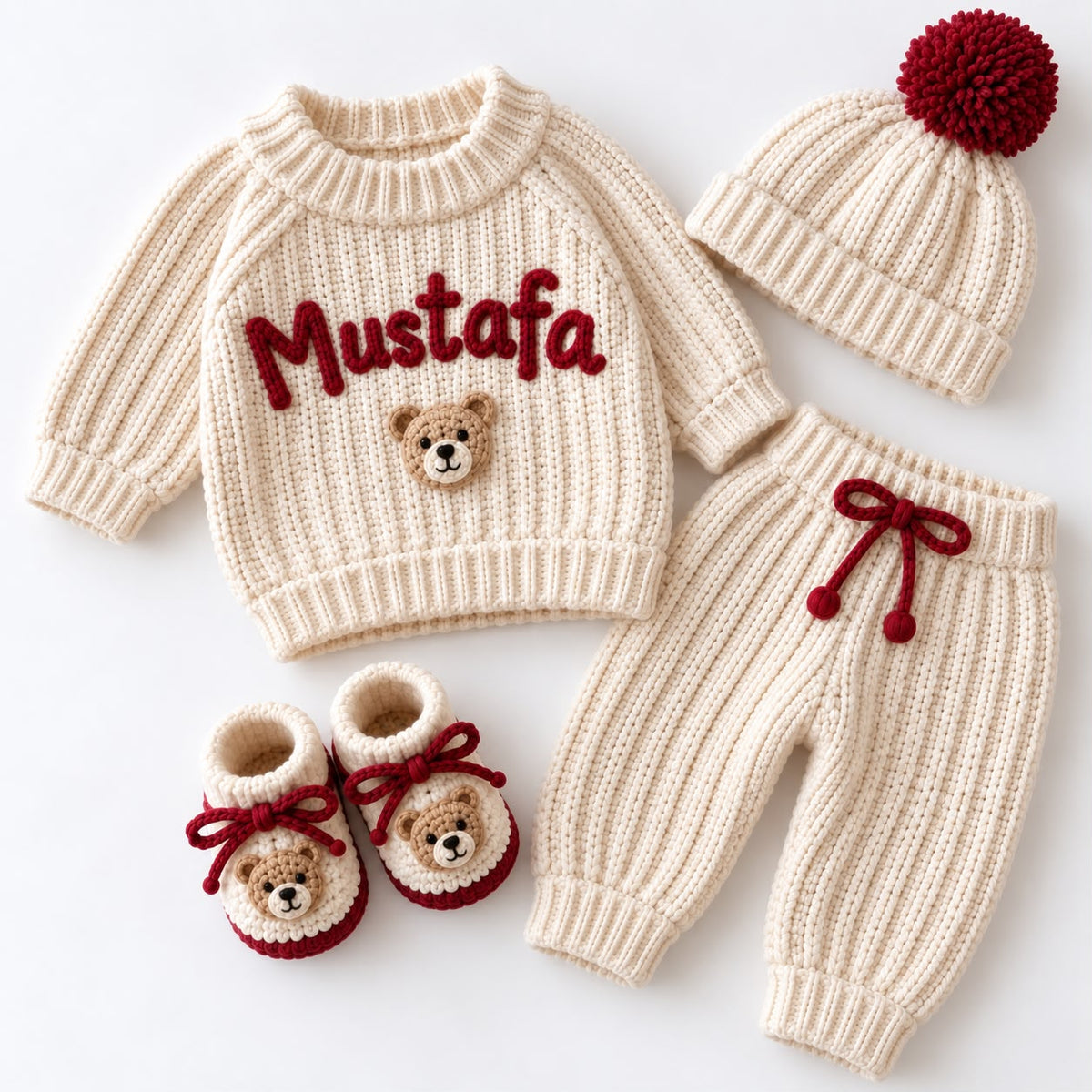 Knit Name Set