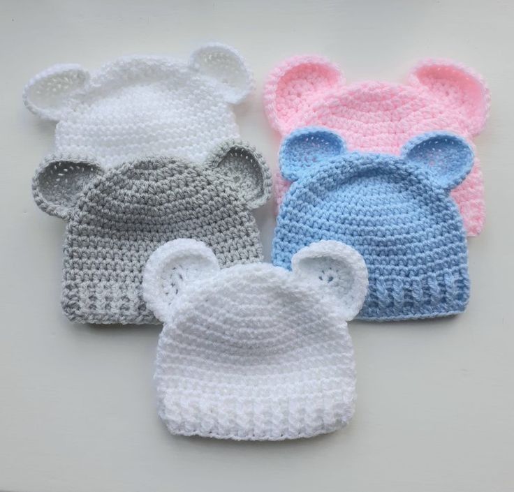 CROCHET BABY CAPS