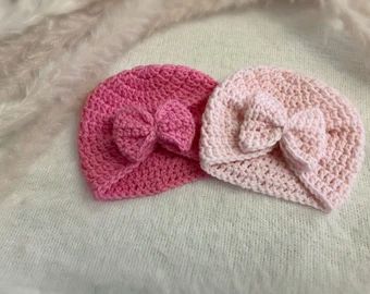CROCHET BABY CAPS