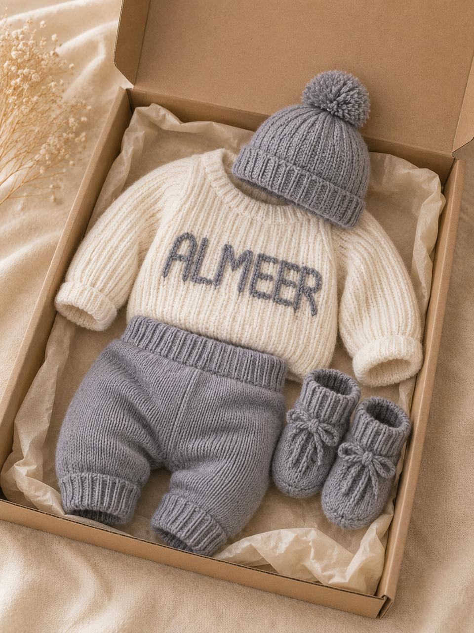 Knit Name Set