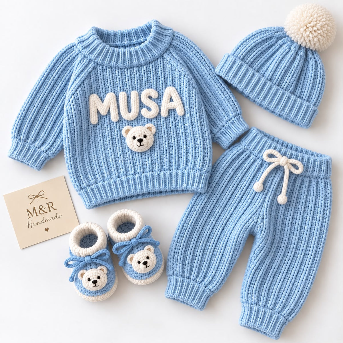 Knit Name Set