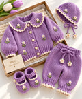 Mini Bloom Knit Set