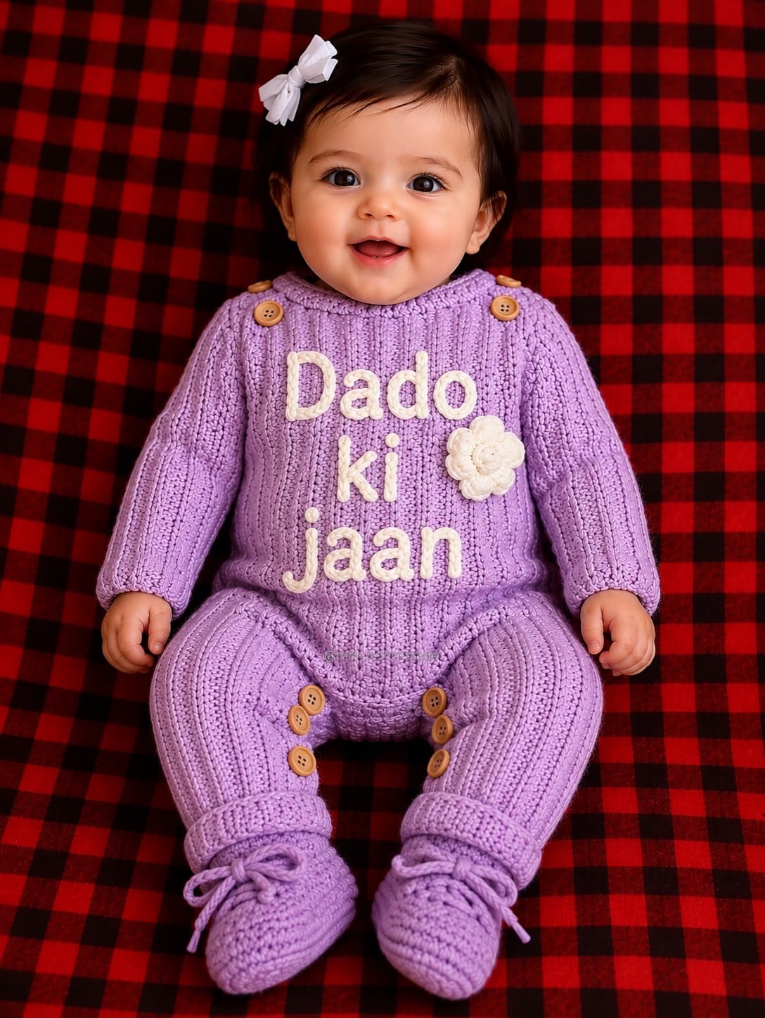 Dado Ki Jaan- Crochet Romper