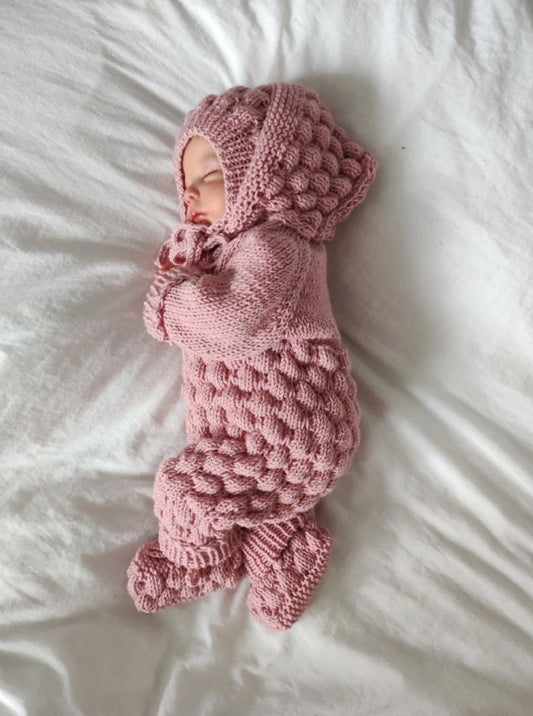 PREMIUM QUALITY HAND MADE KNITTED BUBBLY ROMPERS
