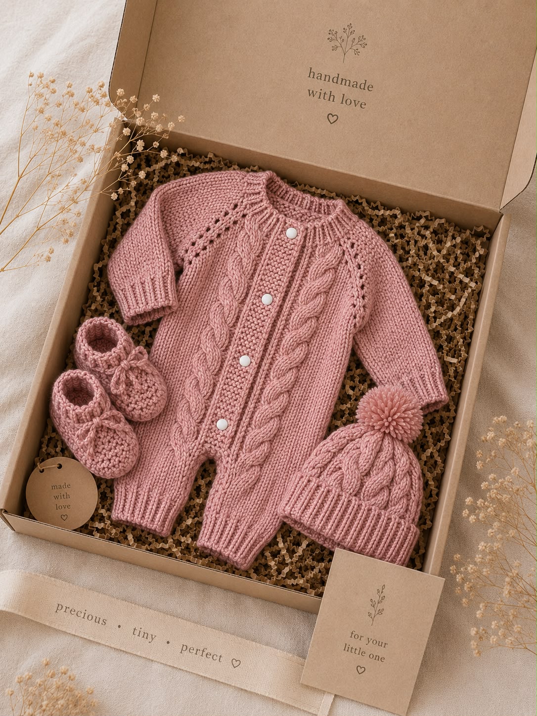Tea Rose Knit Set