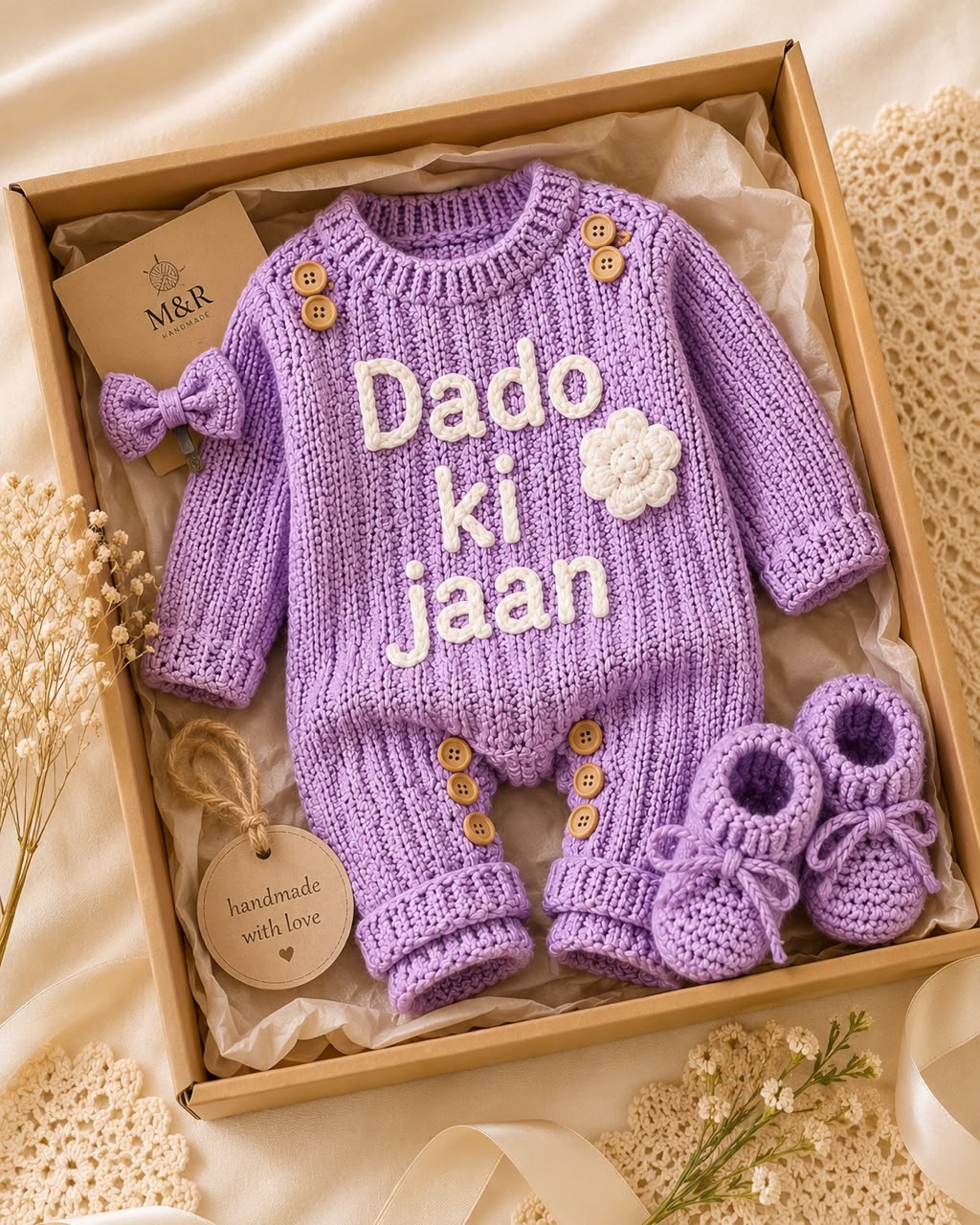 Dado Ki Jaan- Crochet Romper