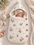 Flower Knit Sleeping Bag