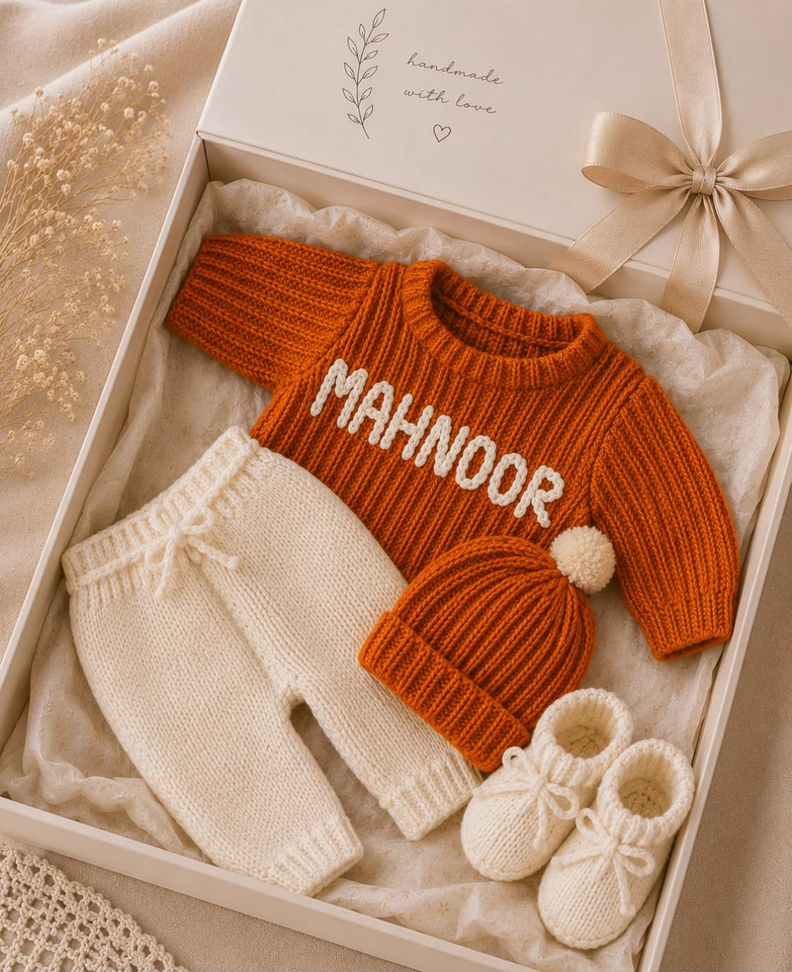 Knit Name Set