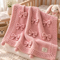 Bow Knit Blanket