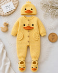 Duck Crochet Romper Set