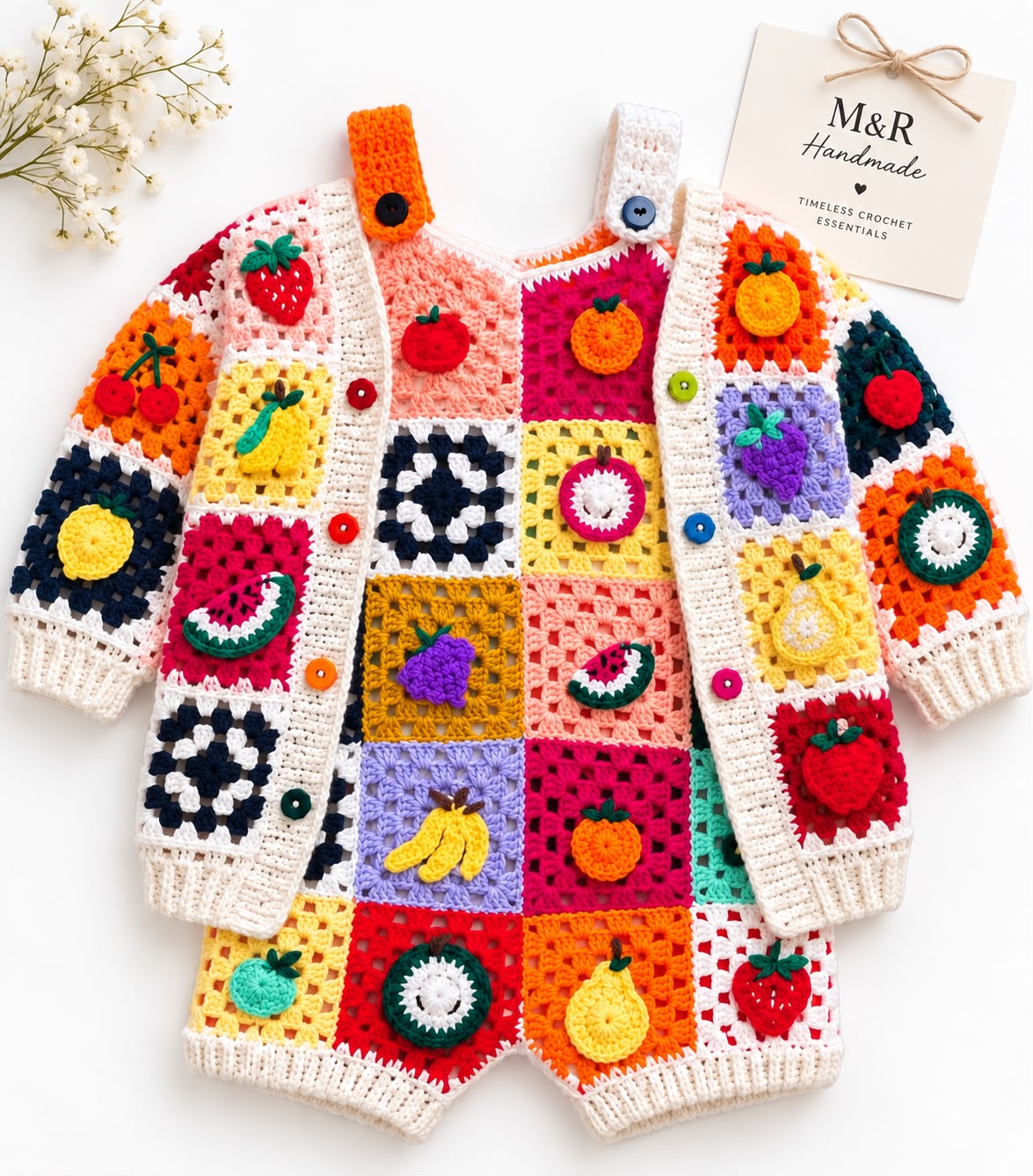 Crochet Fruit Set