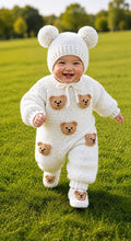 Huggie Bear Romper- White