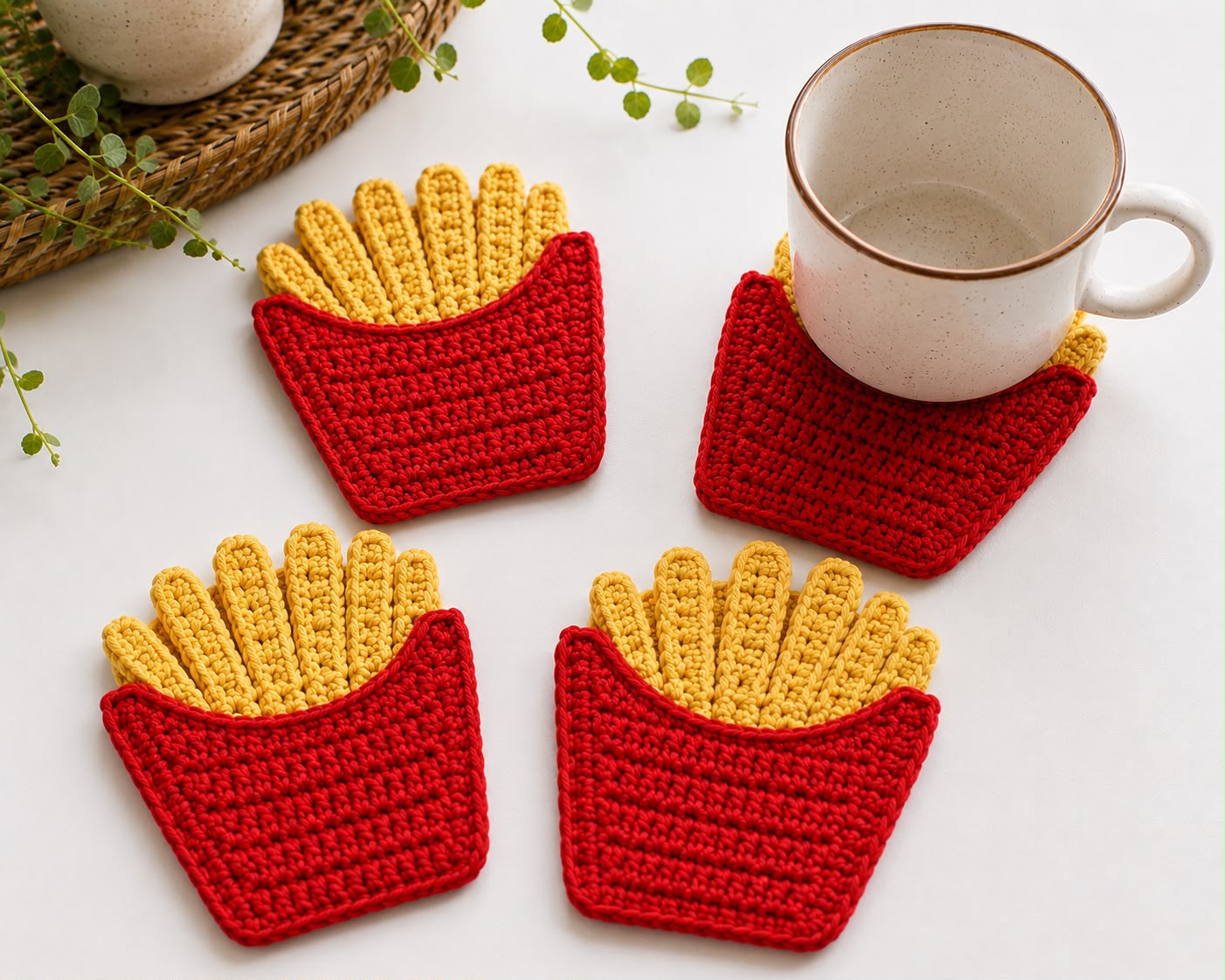Fries Coasters
