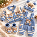 Mr Bear Crochet Set