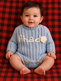 Blue Dream Flower Romper Sets