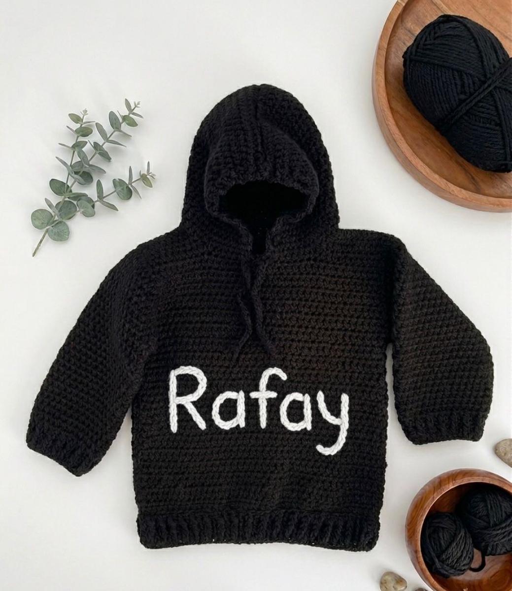 Crochet Name Hoodies