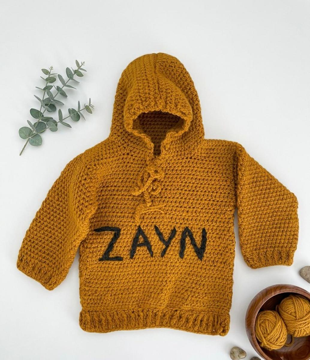 Crochet Name Hoodies