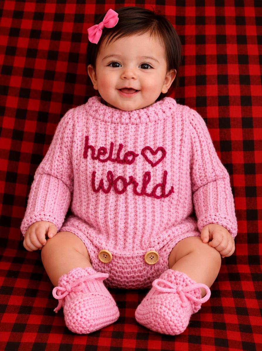 Name Romper/Sweater Sets
