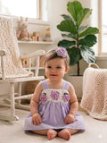 Lilac Dream Crochet Cotton Frock