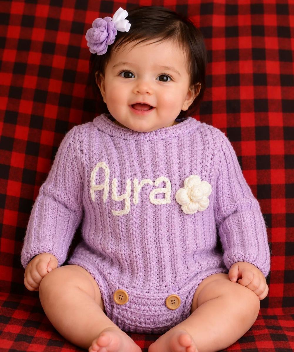 Name Romper/Sweater Sets