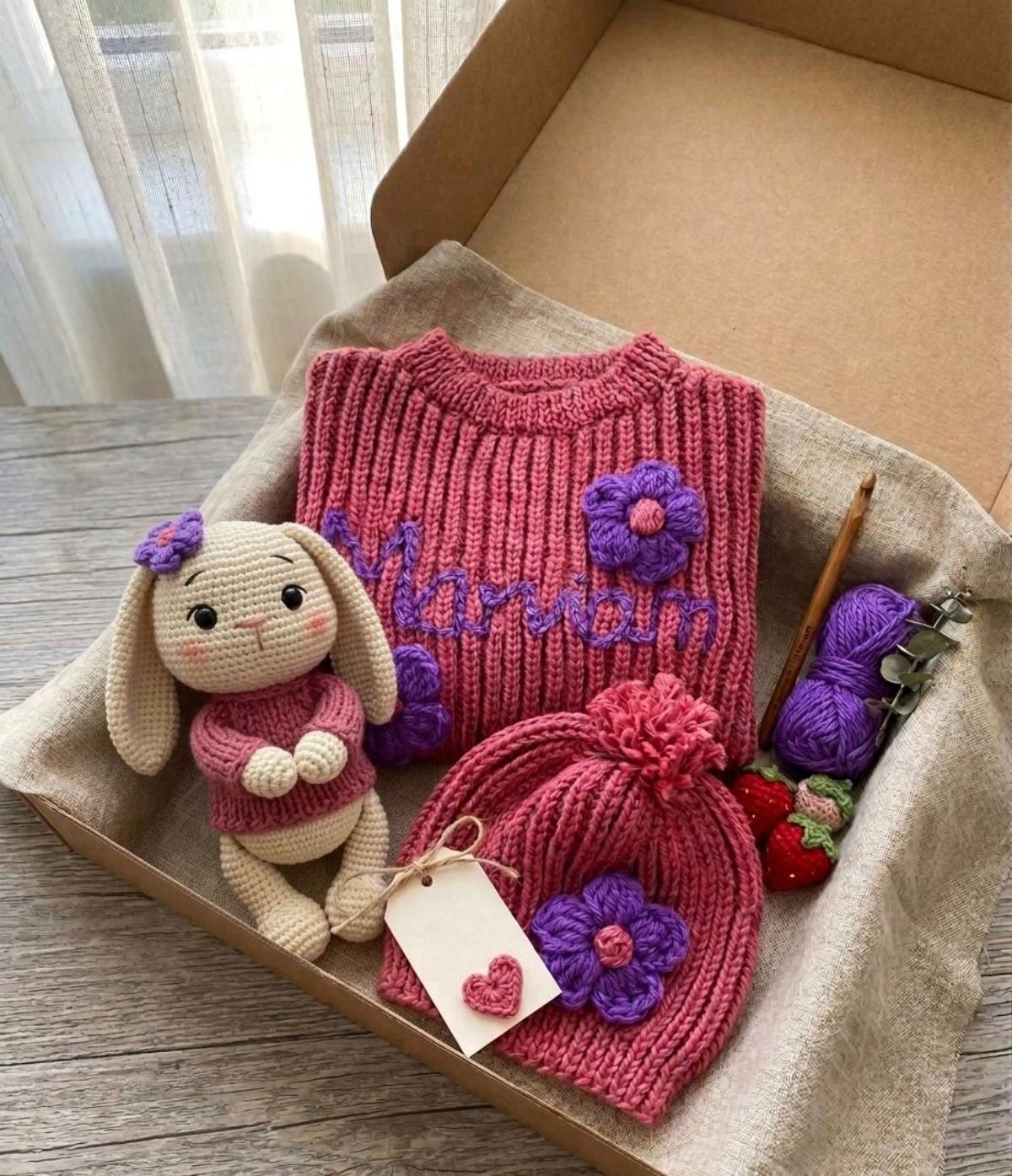 Name Romper/Sweater Sets