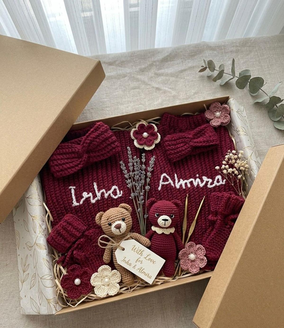 Name Romper/Sweater Sets