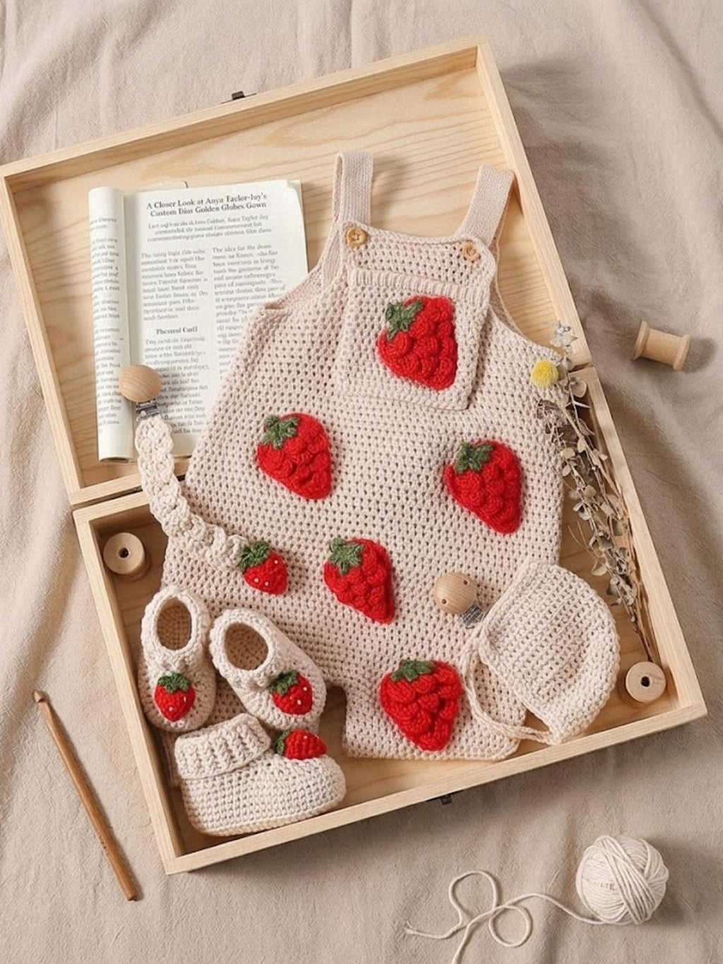 Crochet/Knitted Rompers