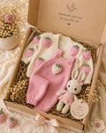 Strawberry Cream Knit Set