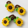 Sunflower Hair Pins
