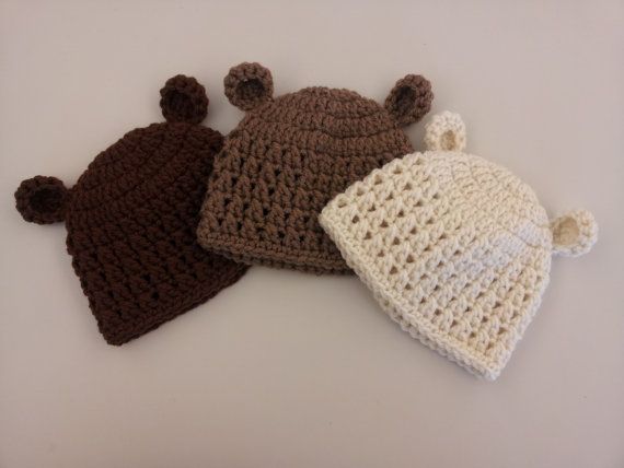 CROCHET BABY CAPS