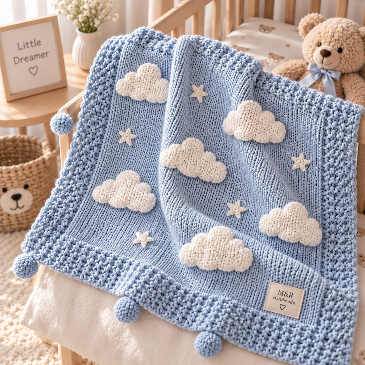 Cloud Knit Blanket