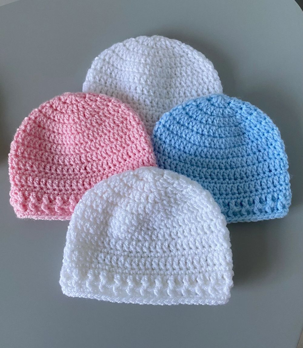 CROCHET BABY CAPS