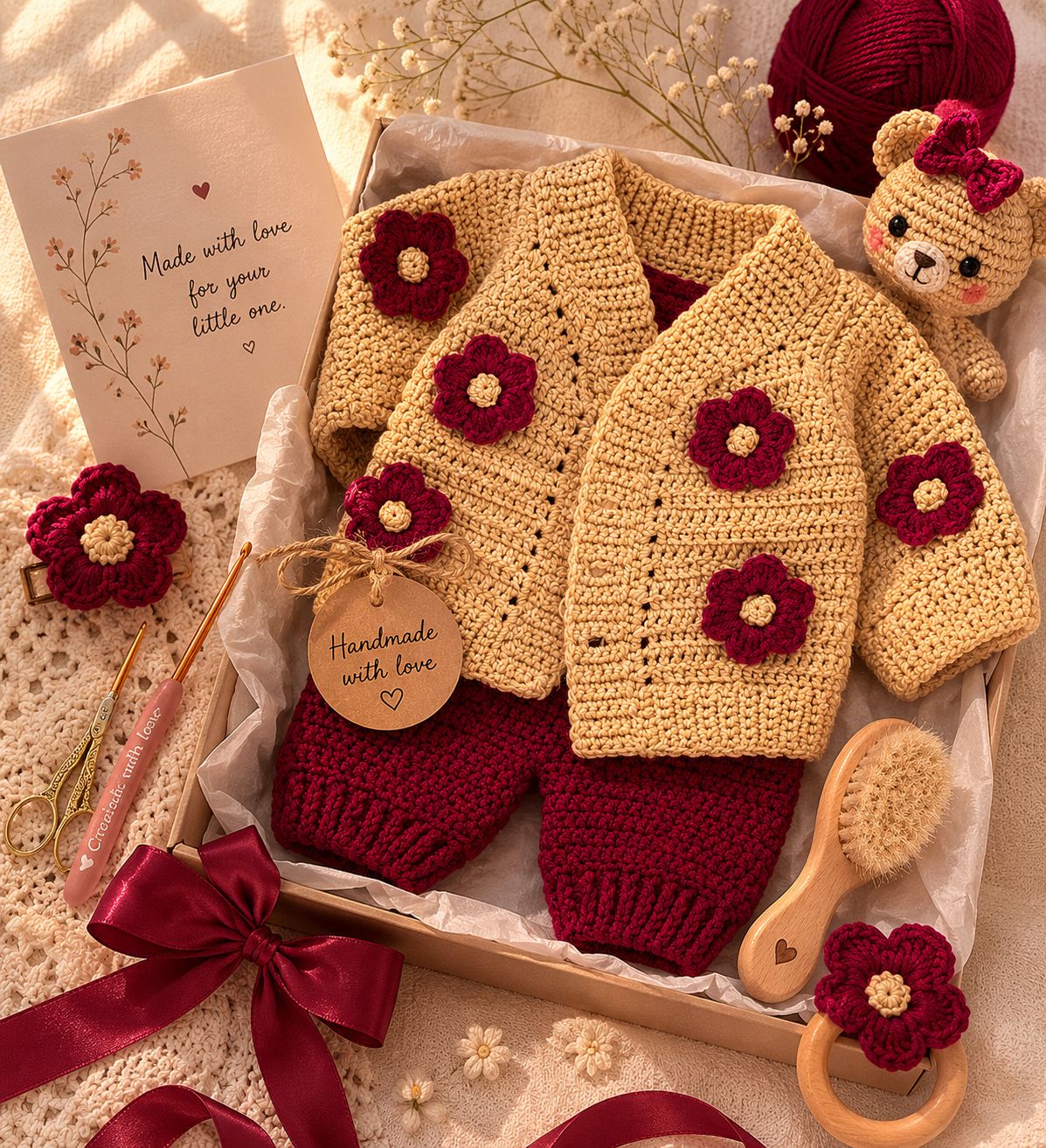 Autumn Bloom Baby Set
