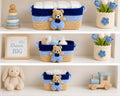 Teddy Charm Nursery Baskets