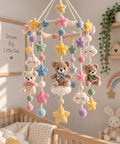 Bear Crochet Mobile