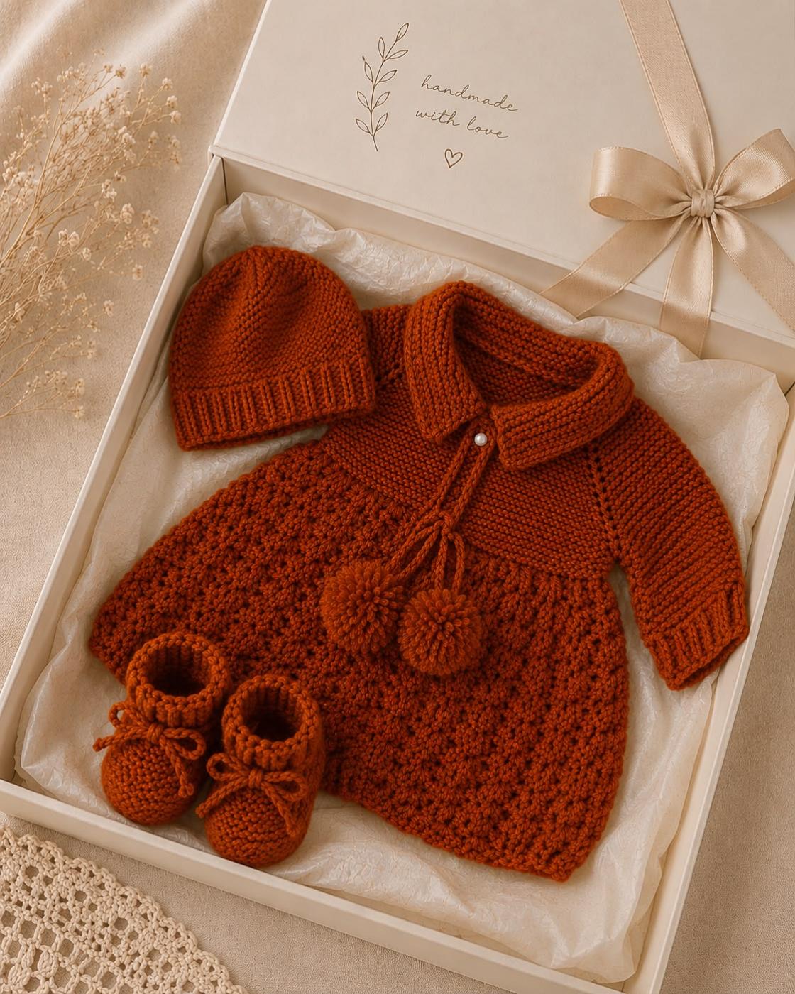 Knit Frock Set