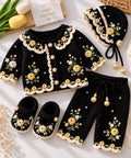 Midnight Blossom-Yellow
