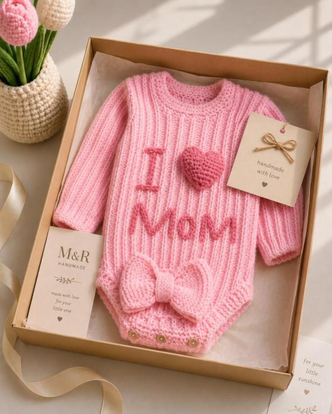 I Love Mom- Romper Set